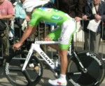 Kim Kirchen pendant la quatri�me �tape du Tour de France 2008
